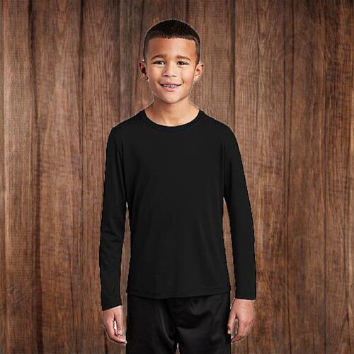 YST350LS Youth Wicking Long Sleeve Thumbnail